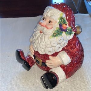 Fitz and Floyd Santa candy dish  🎅 Offers Welcome